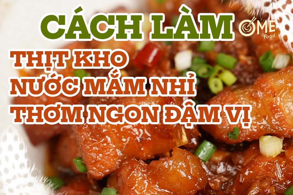 Thịt kho nước mắm