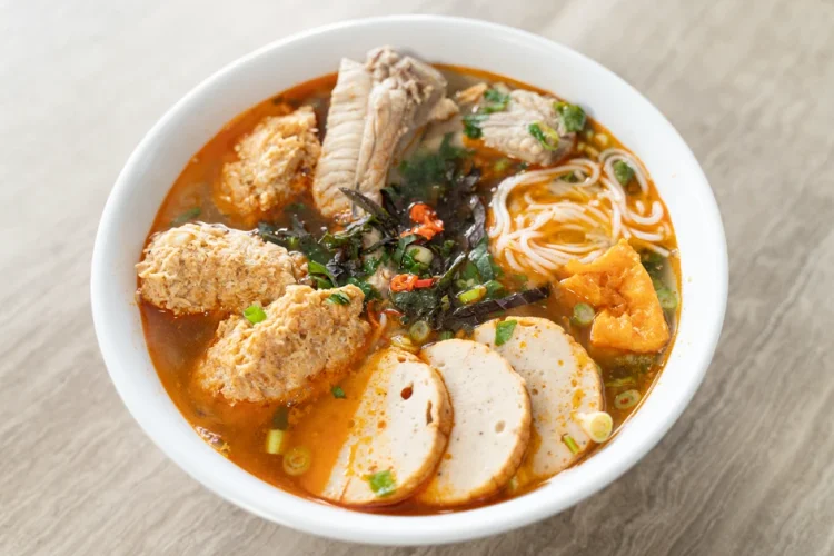 bun rieu overhead