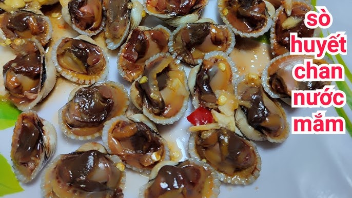 Sò Huyết Nước Mắm Ngon Chuẩn Quán: Cách Làm Đậm Đà, Không Tanh 9 Nguyên liệu làm sò huyết nước mắm gồm sò huyết tươi nước mắm tỏi ớt