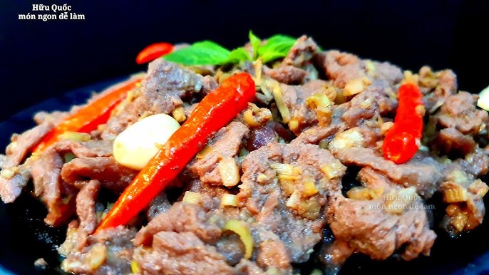 Thịt Bò Xào Nước Mắm Ngon Mềm: Công Thức Chuẩn, Không Bị Dai 12 Các bước thực hiện món thịt bò xào nước mắm đúng kỹ thuật