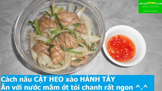 Cật Heo Xào Nước Mắm Giòn Ngon: Bí Quyết Không Hôi Chuẩn Đầu Bếp 9 Cật heo xào nước mắm giòn ngon với màu sắc hấp dẫn sau khi hoàn thành