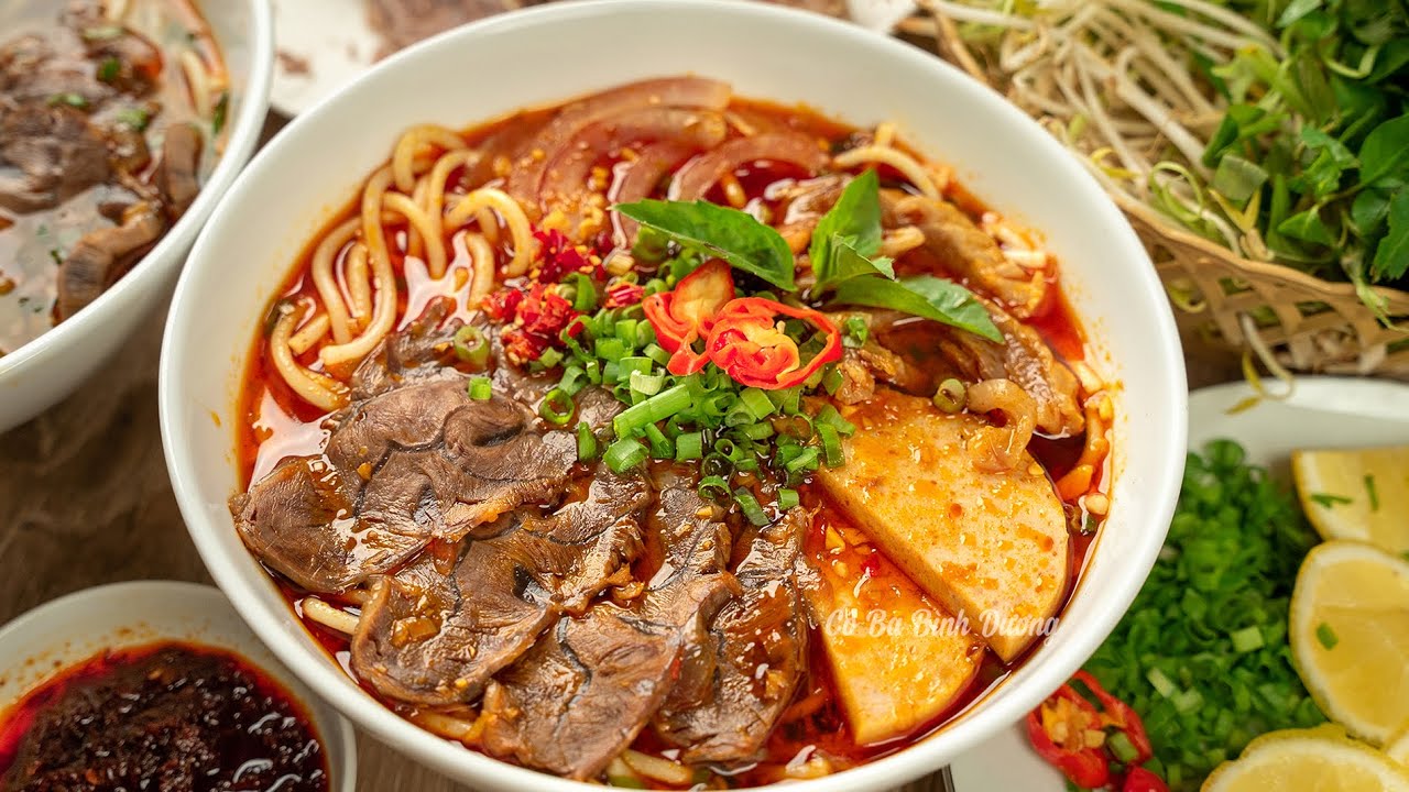 bún bò Huế nước mắm: cách pha chuẩn vị Huế tại nhà 9 Bún bò Huế nước mắm chấm chuẩn vị truyền thống Huế