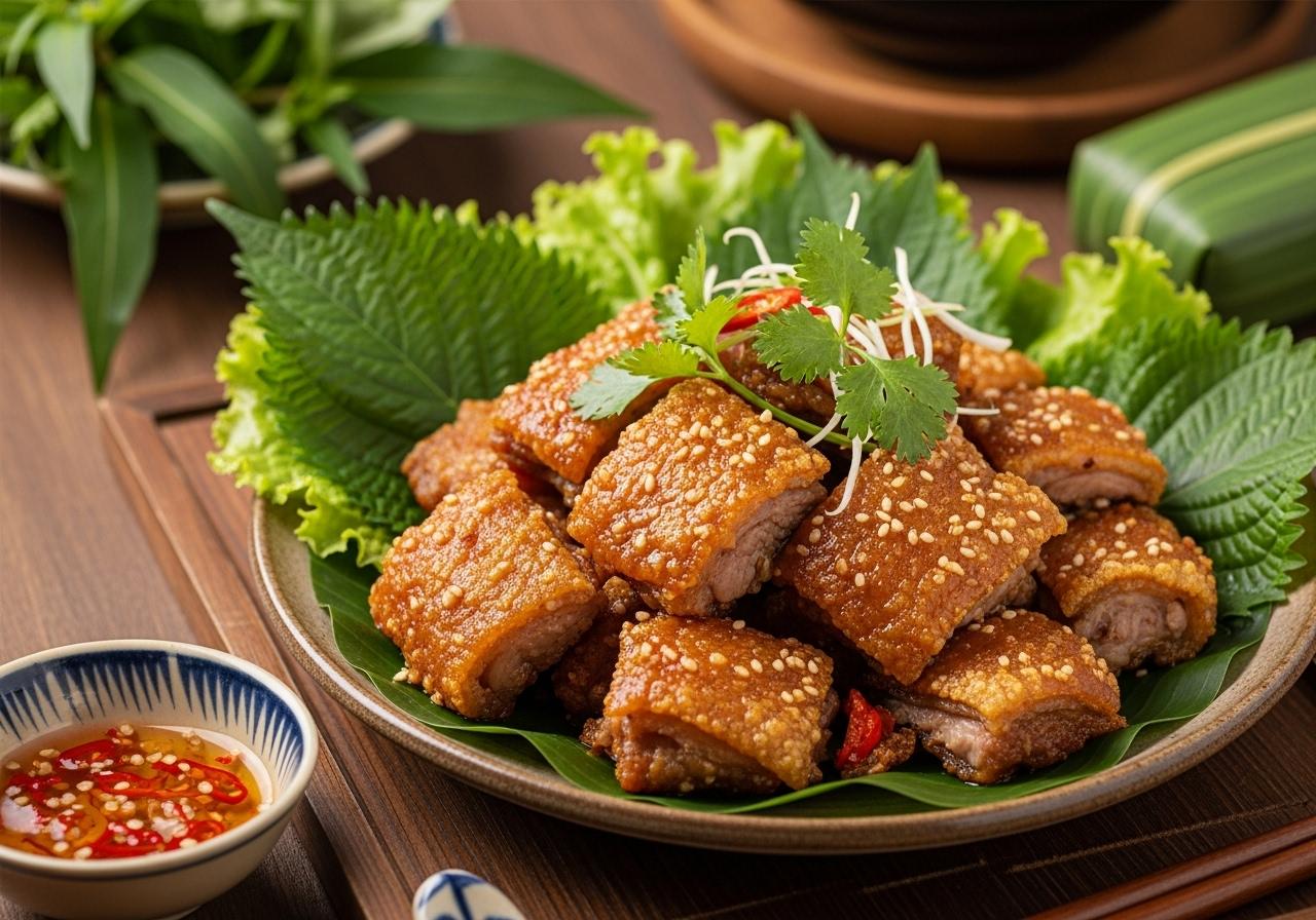 Thịt chó nước mắm: Cách làm chuẩn vị truyền thống đậm đà 8 Món thịt chó chiên nước mắm phủ sốt tỏi ớt đậm đà theo phong cách ẩm thực Việt Nam