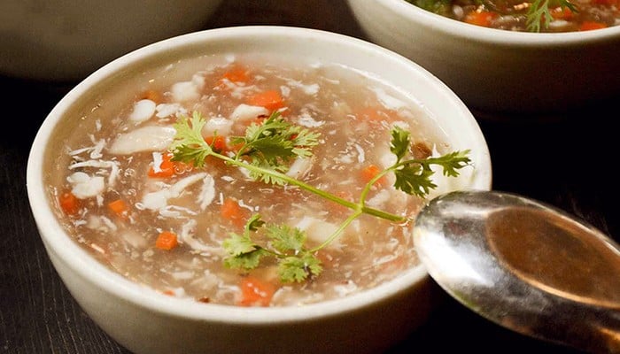 Súp hải sản nước mắm đậm vị chuẩn nhà hàng dễ nấu tại nhà 12 Giá trị dinh dưỡng súp hải sản nước mắm với tôm mực nghêu giàu protein