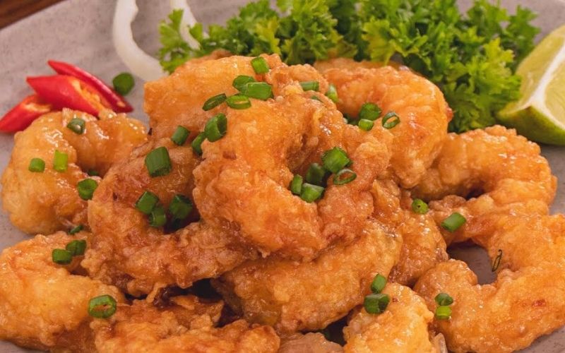 Tôm chiên nước mắm giòn ngon chuẩn nhà hàng tại nhà 9 Nước mắm tỏi ớt sánh đặc dùng cho món tôm chiên nước mắm