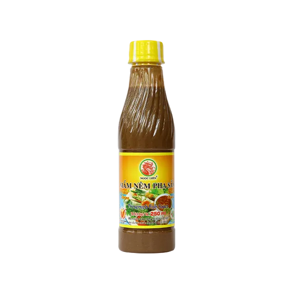 Mắm nêm pha chanh sả ngon chuẩn vị miền Trung 8 Mắm nêm pha sẵn và nguyên liệu chanh sả tỏi ớt dùng trong nước chấm miền Trung