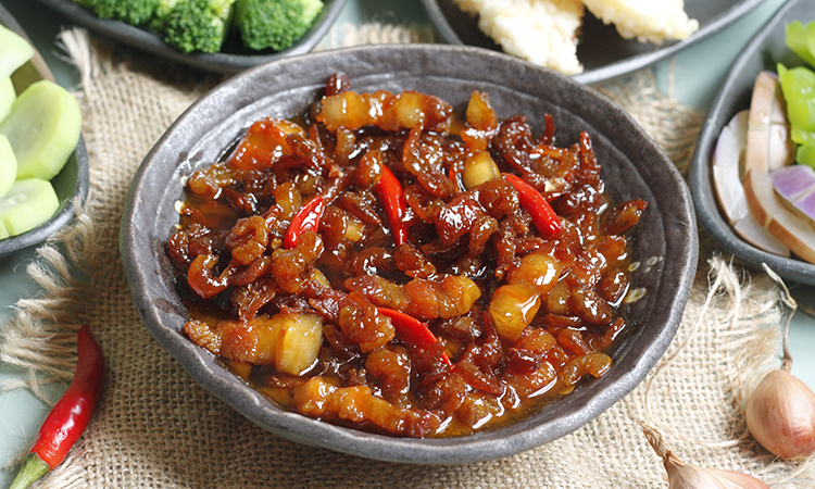 Mắm kho quẹt chuẩn vị miền Tây: cách làm ngon tại nhà 9 Nguyên liệu mắm kho quẹt gồm tôm khô, tóp mỡ, nước mắm và gia vị truyền thống Việt Nam