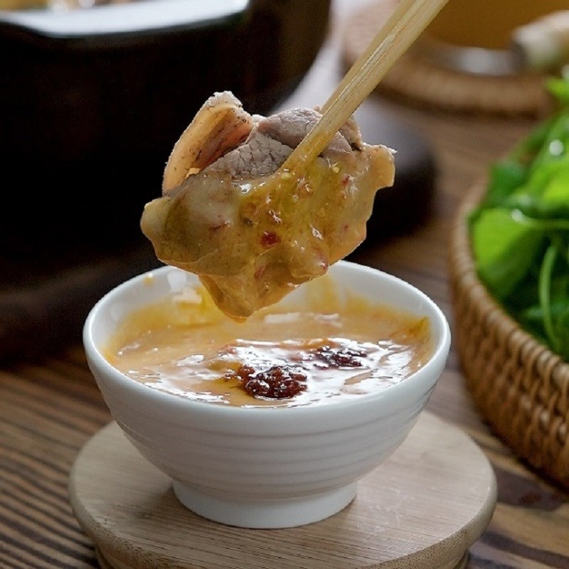 Cháo bò nước mắm ngon chuẩn vị tại nhà 7 Tô cháo bò nước mắm nóng hổi ăn kèm nước mắm gừng ớt đậm đà